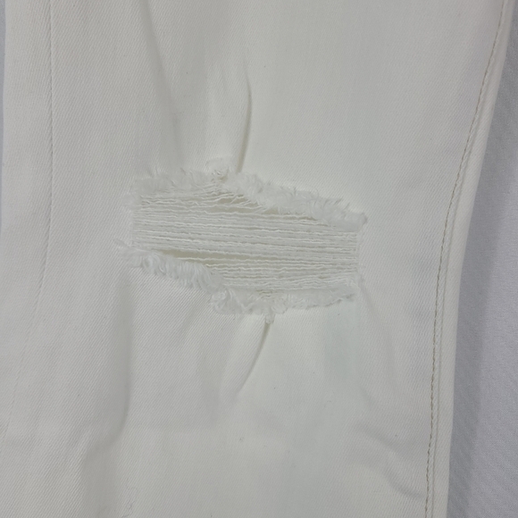 NWT Women's Windsor White Robyn High Rise Crop Flare Denim Jeans Sz 7 MSRP $49 - Picture 8 of 9